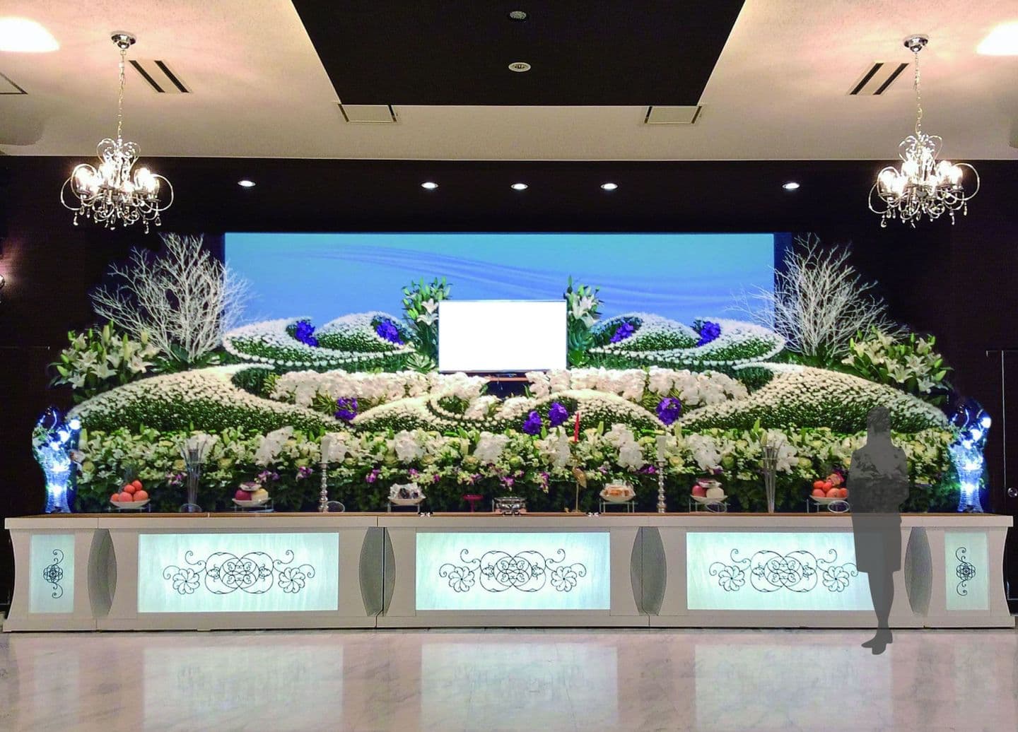 フローラルホール一般葬大祭壇